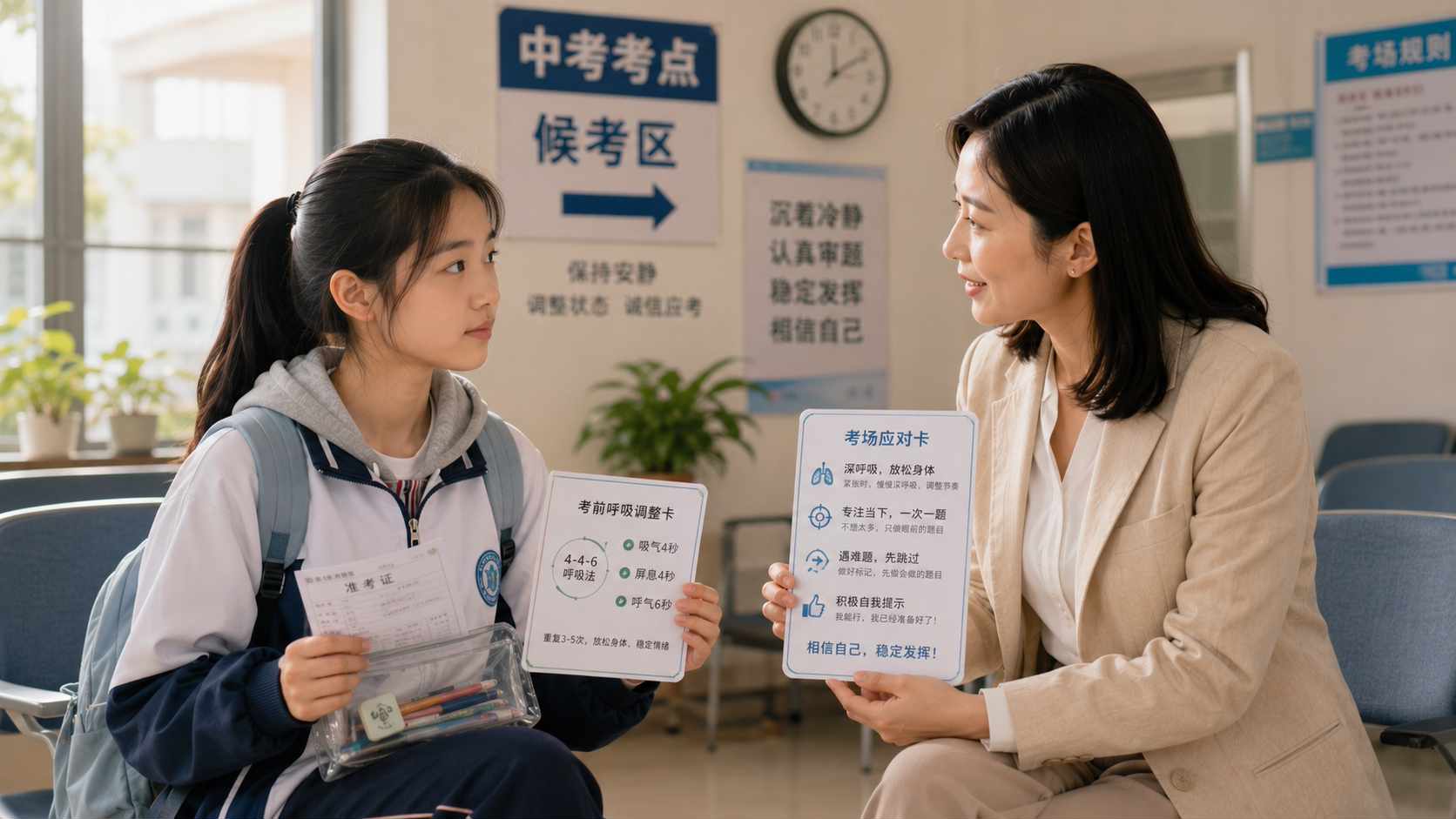 中考时过度紧张怎么办？8个方法帮助考生稳定心态和发挥水平