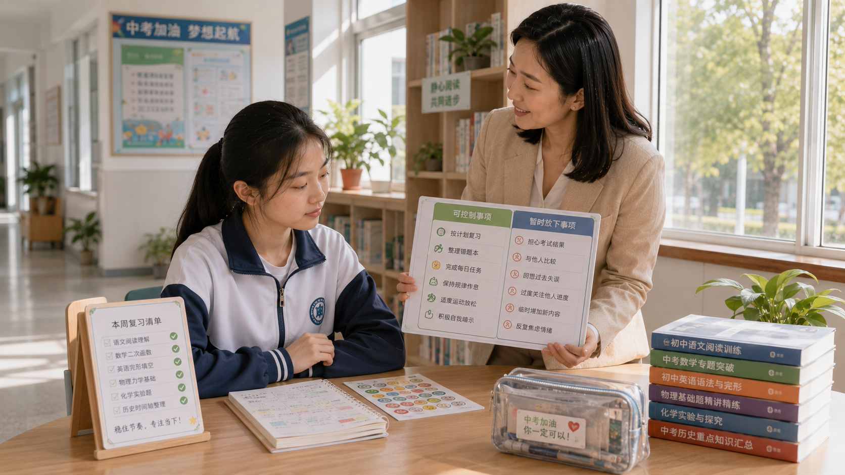 中考临近，怎样把心态调回正常节奏？考前稳定状态的实用指南