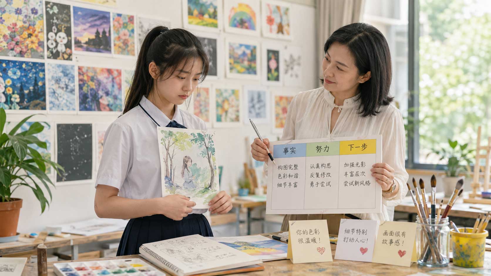 初中生总是否定自己怎么办？让积极自我对话真正建立信心