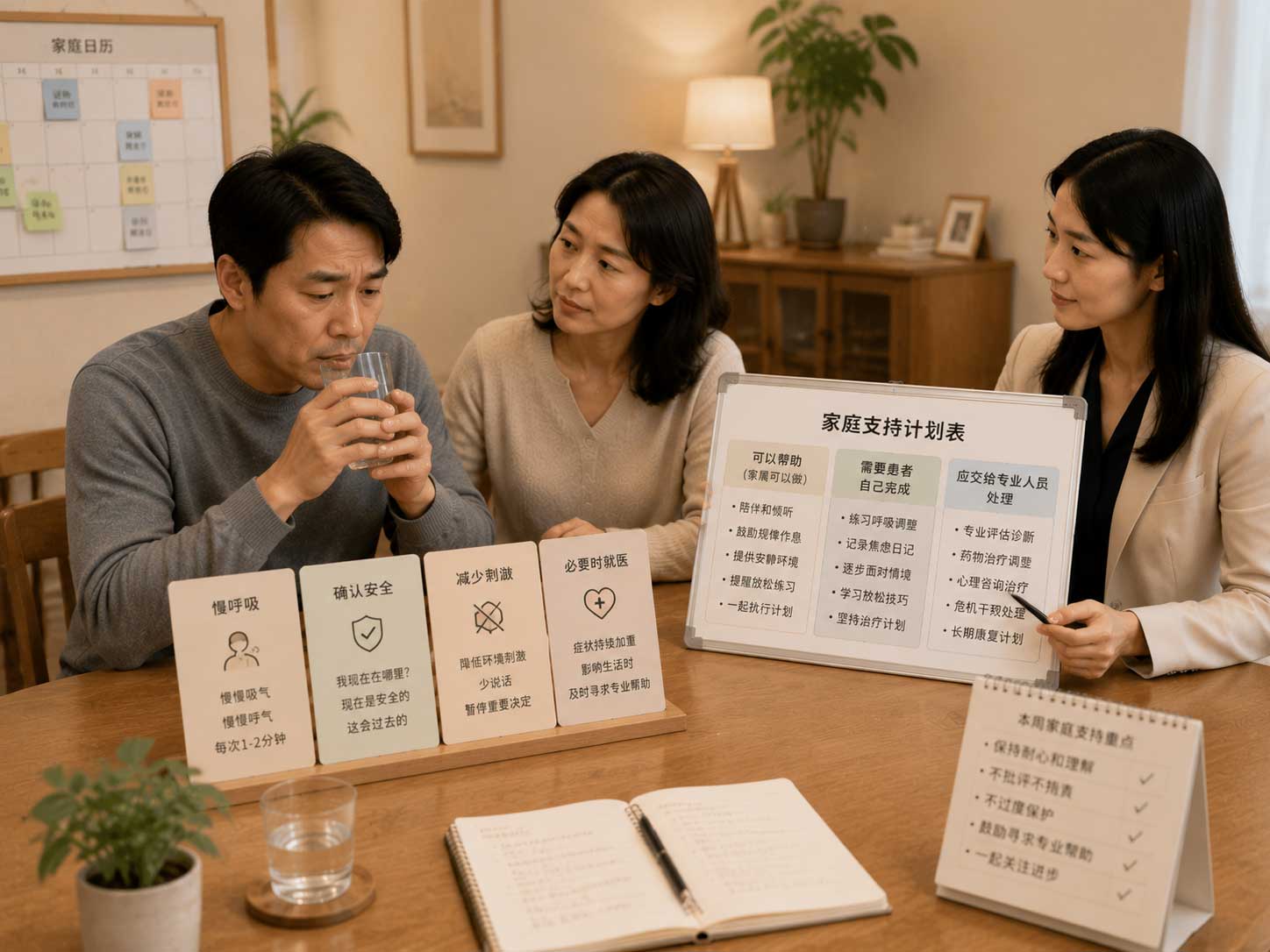 家人有焦虑症，陪伴时怎样帮才有效？理解症状，也避免过度保护
