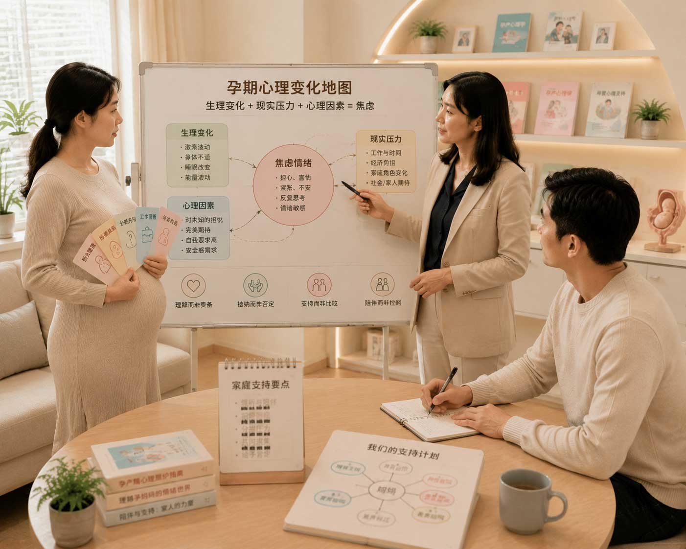 为什么怀孕后更容易焦虑？身体变化、身份转变与不确定感共同作用