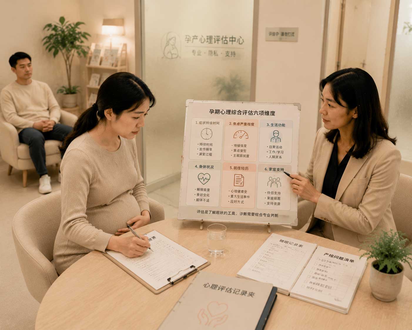 产前焦虑怎么评估？从初步筛查到专业诊断，需要经过这些环节