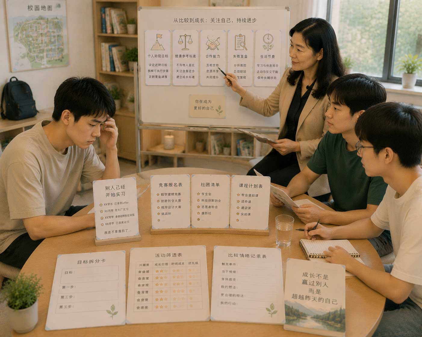 进入大学前总怕落后别人？准大学生要学会竞争，避免被比较绑架