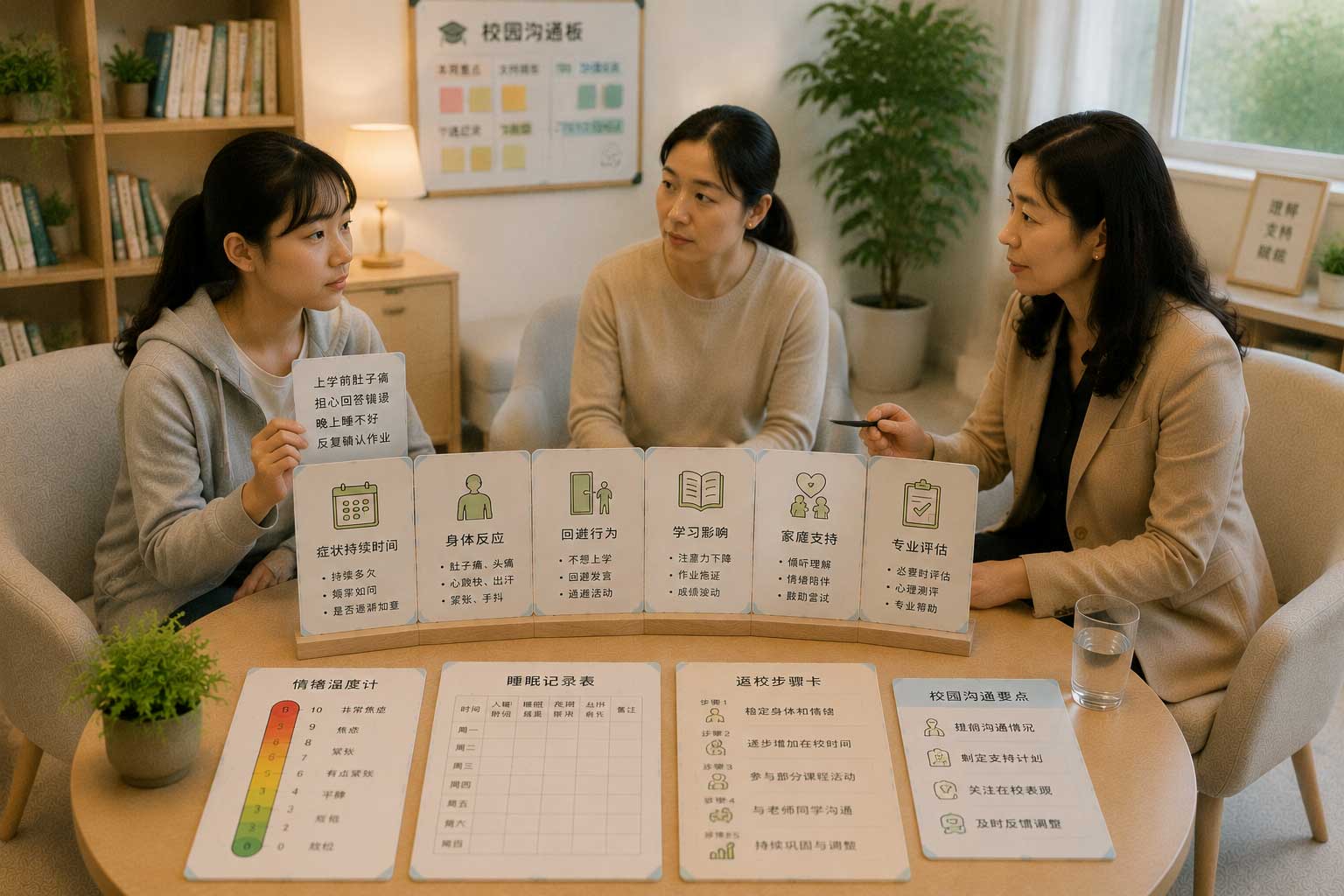 孩子总是担心、心慌和不想上学？青少年焦虑需要分级应对