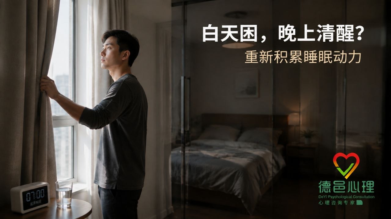 白天犯困晚上却很清醒怎么办？重新校准作息和睡眠动力