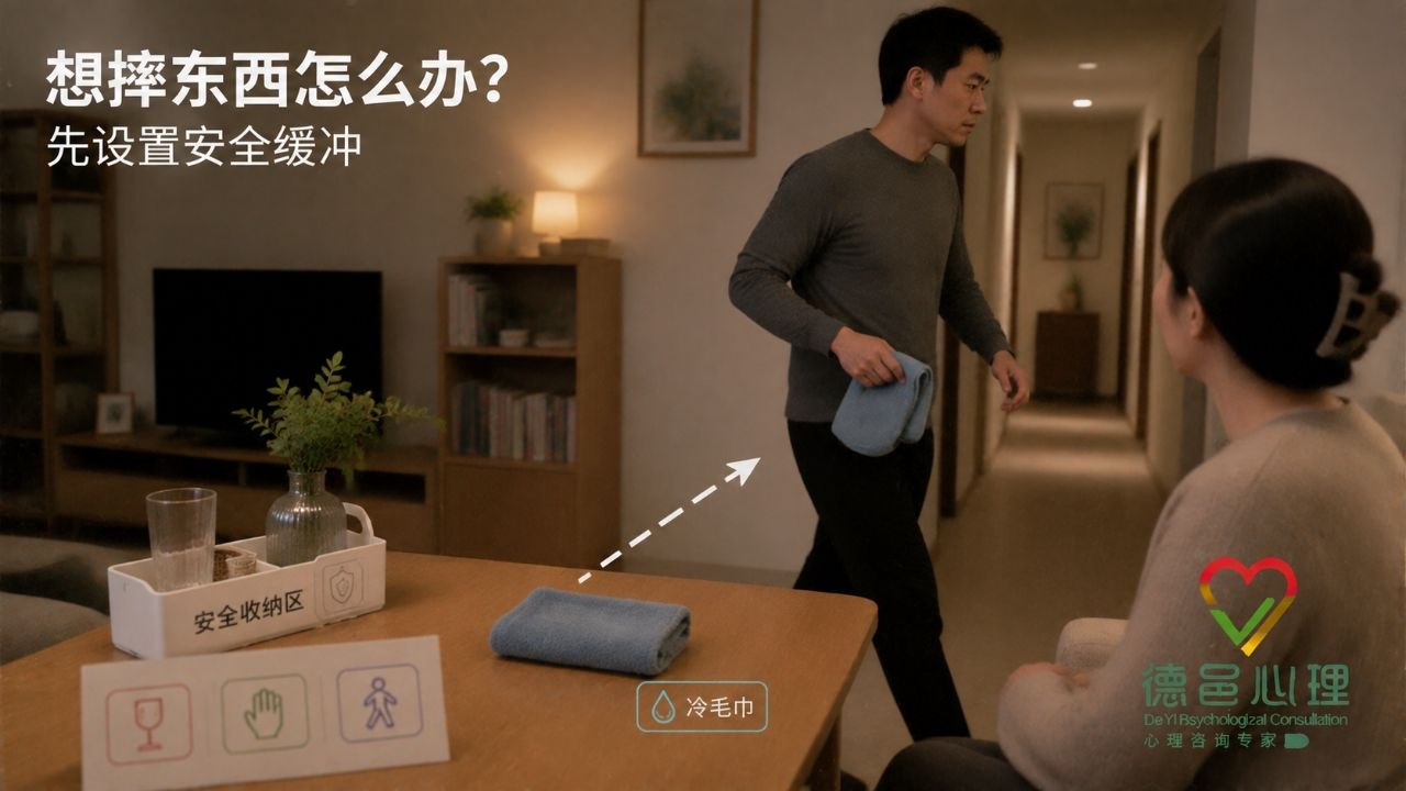 情绪上来时总想摔东西怎么办？给冲动设置安全缓冲