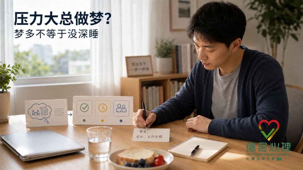 工作压力大总做梦怎么办？梦多不等于没有深睡